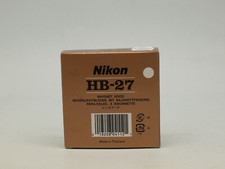 Nikon HB-27 Lens Hood Bayonet for 28-100mm f/3.5-5.6 G-AF Lens silver 