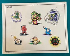 Spaulding and Rogers Tattoo Flash Sheet NC-19