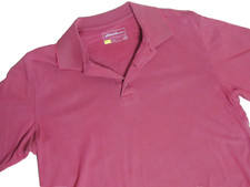 Mens Eddie Bauer Polo Style Shirt Brick Red Size Large