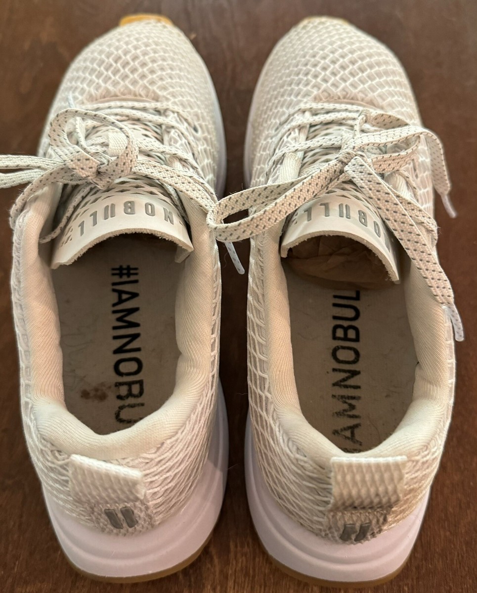 NOBULL Diamond Mesh FLEX Runner SNEAKERS in White UNISEX  display picture 2