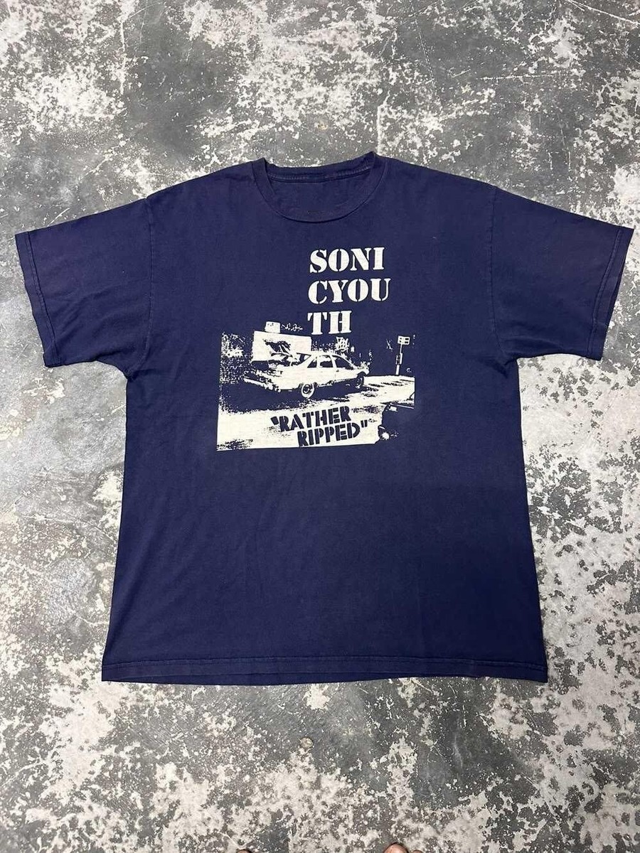 Vintage 90s Sonic Youth Rather Ripped T-Shirt Unisex Tee Funny