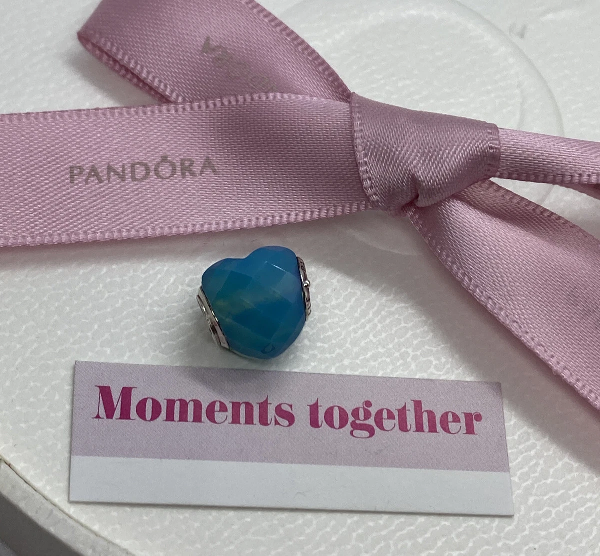 Pandora turquoise shop heart charm
