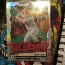 2021 Panini Donruss Optic - Unleashed Holo Prizm #UNL1 Mike Trout