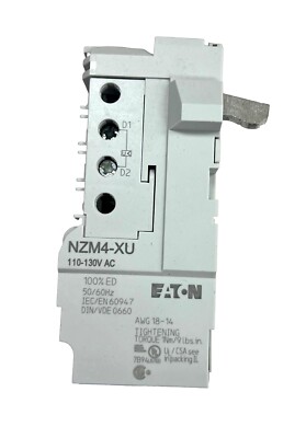 NZM4-XU110-130AC, EATON, UNDERVOLTAGE RELEASE