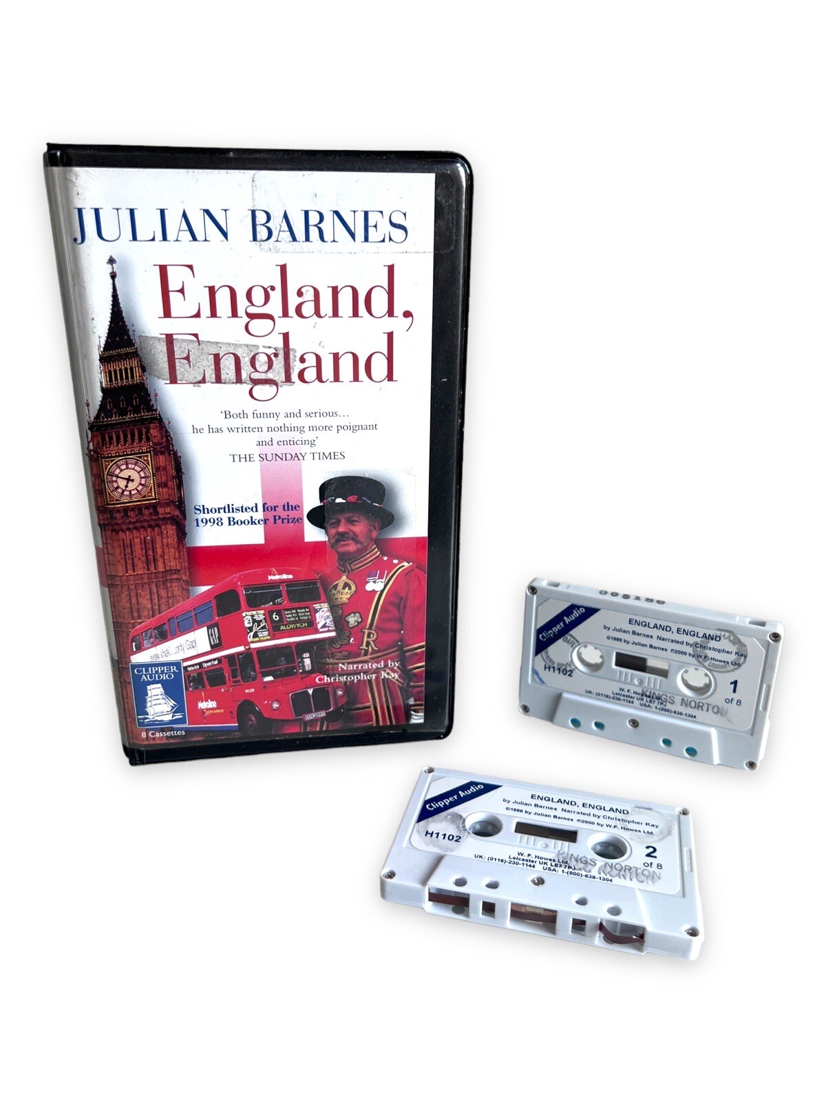 England, England by Julian Barnes: Unabridged Cassette Audiobook Tapes