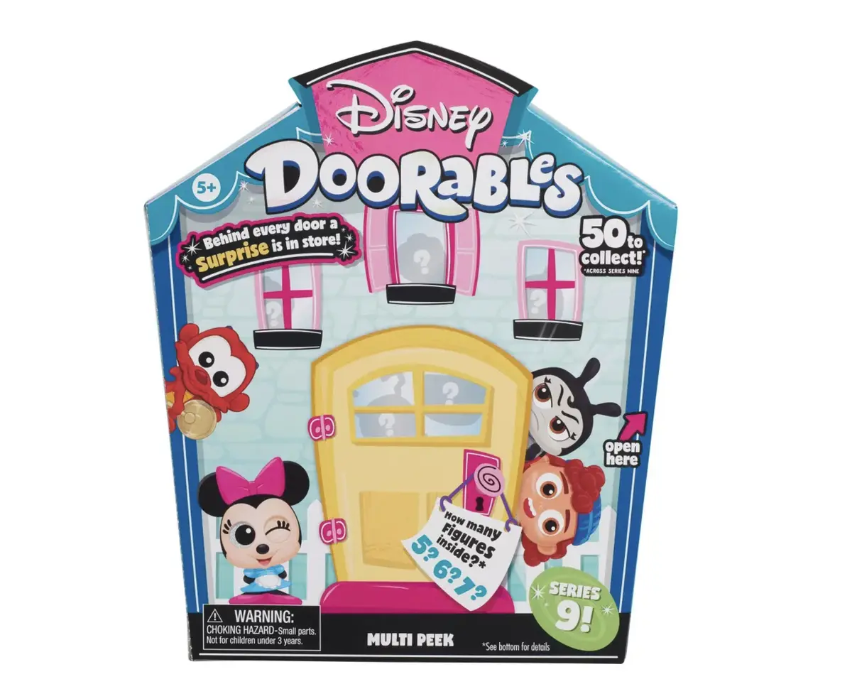 Disney Doorables Multi Peek Series 9 Figures Blind Mini figures New with  Box