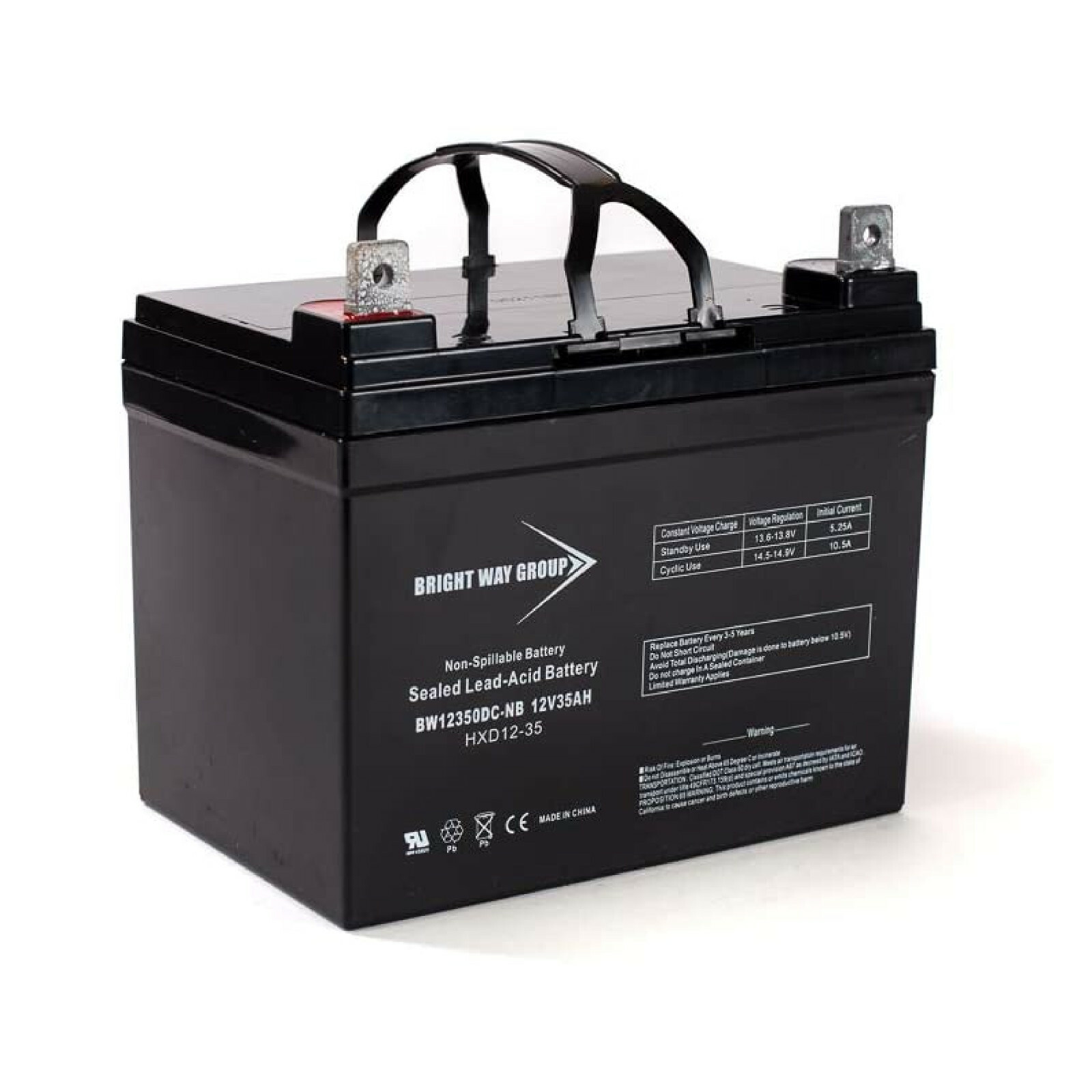 Brightway 12V 35AH Replacement Battery for Trolling Motor Se