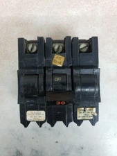 FPE NBH330 Bolt On Circuit Breaker 30A 240V 3P 3PH NBH RED #