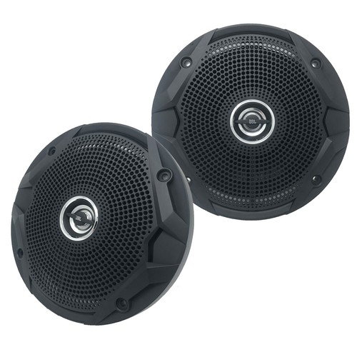 Pair of JBL 6.5" 180 Watts Max Power Dual Cone Black Marine Grade Speakers 799861391531 eBay