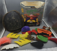 Ufits Critter Hand Puppet w/box create your own Face Rare Vintage 1995