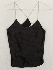 Victoria's Secret Women's Angel Black Nightie Slip Size Small