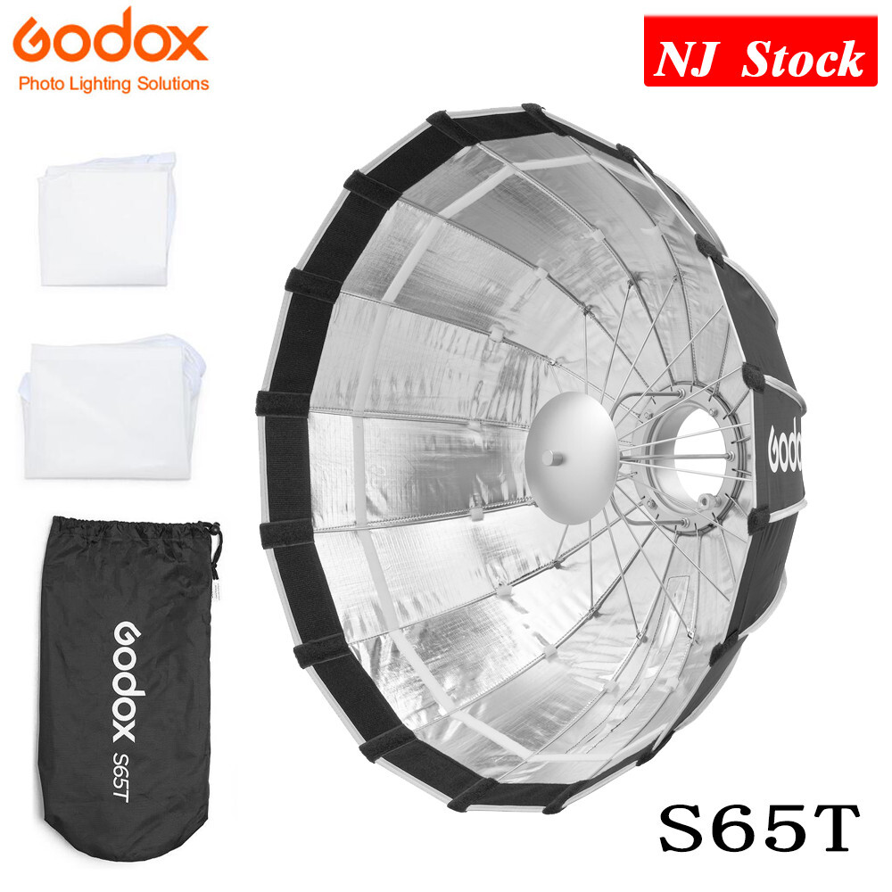 US Godox S65T 65cm Quick Release Studio Flash LED Light 