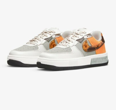Nike Air Force 1 Fontanka Womens Size 6 / DR0151 001. (Phantom/ Light Curry)