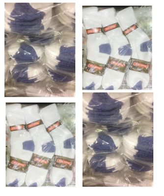 Lot De Chaussettes Sport Homme Power Club Coton - Tailles 9-11 Ou 10-13, Uni