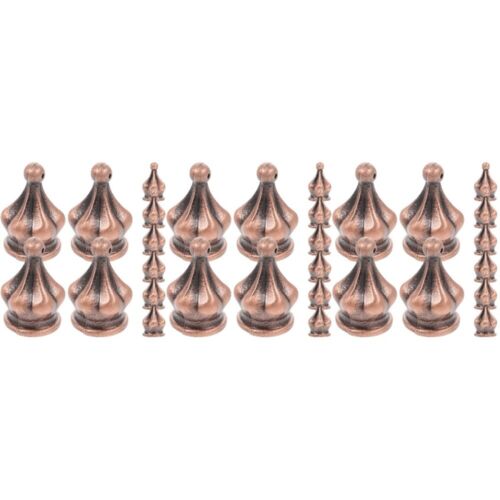  30 pièces en-tête décoratif pour étagère de Harvard boutons de lampe décor doré fête - Photo 1 sur 12