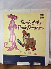 Trail Of The Pink Panther 1982 CED Capacitance Electronic Video Disk CBS Fox