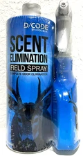 D-code Code Blue Scent Elimination Field Spray Refill Combo 12fl Oz/32fl Oz
