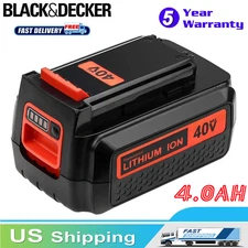 For Black&Decker 40Volt MAX Lithium Battery 3.0Ah LBX2040 LBXR36 LBX2040 LHT2436