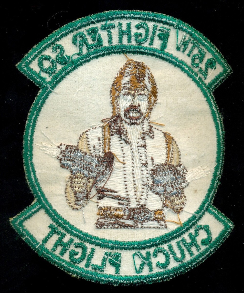 みどりばななCLESSTE +PHENIX CITY MILITARY USAF 25th Fighter Squadron Chuck Norris Patch KP-7 | eBay