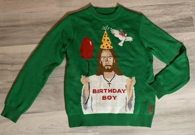 TIPSY ELVES Men's Size M Funny Ugly 