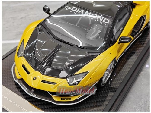 VIP 1/18 Lamborghini Aventador SVJ-LB Limited Resin Diecast Model Car Collection - Picture 19 of 29