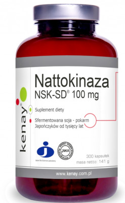 JAPAN NATTOKINASE KENAY 100MG 2000-FU NSK-SD  300 KAPSELN