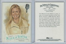 2016 Topps Allen Ginter, World Champions, #248 Jill Martin, Sportscaster