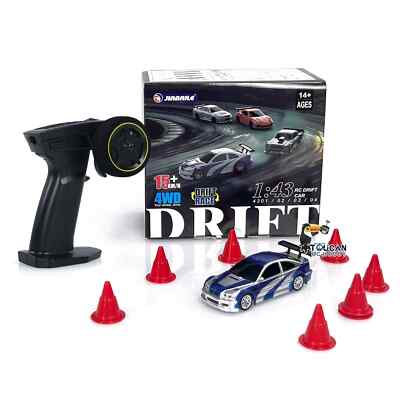 1/43 RC Mini Rennwagen Spielzeug Highspeed Radio Control Drift Vehicle Outdoor Geschenk