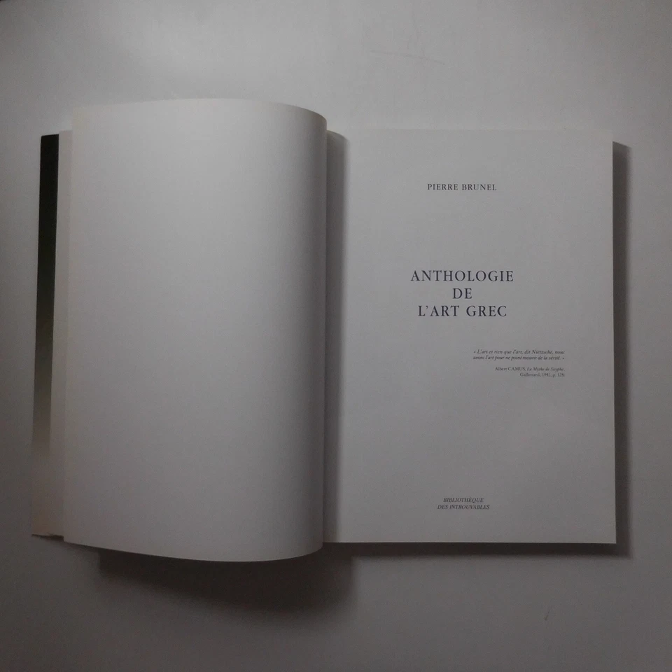 N24.75 Antología Art Griego 2009 Piedra Brunel Libro Ilustrado Edición Original - Imagen 2 de 4