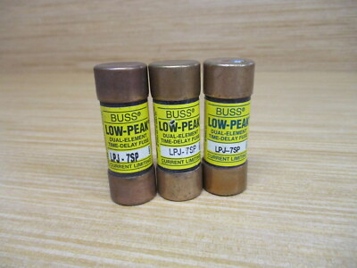 Bussmann LPJ-7SP Current Limiting Fuse LPJ7SP (Pack of 3)