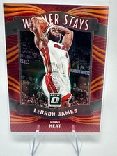 2020-21 Panini Donruss Optic LeBron James Winner Stays Orange Prism /39