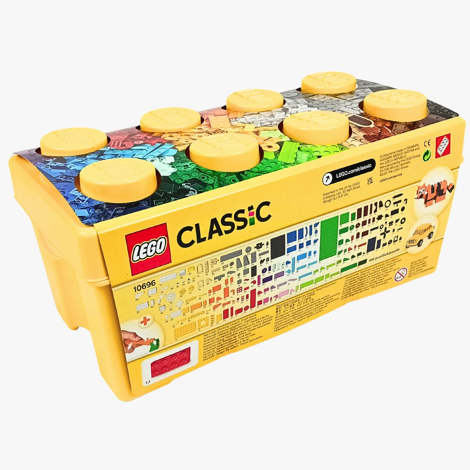LEGO 10696 Classic Creative Bricks Set with Storage Box 4+ NEW - Image 2 of 4