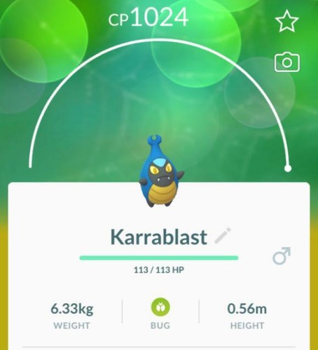 Pokemon Go Karrablast Escavalier Level 35 Max Get Escavalier Same Day Trade Ebay