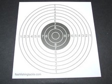 100 Air Rifle Shooting Paper Targets 14cm Pistol Airsoft Gun 100gsm Practice