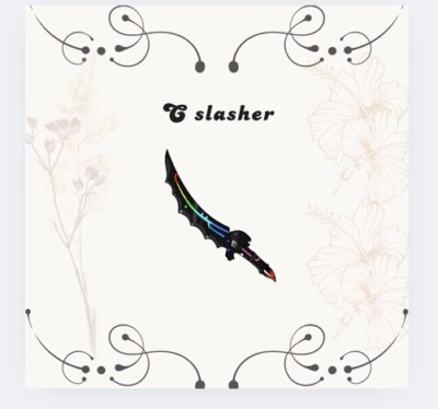 Murder Mystery 2 Chroma Slasher  | MM2 | Fast Delivery  
