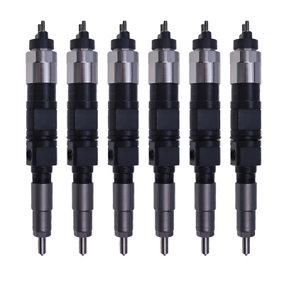 6X Fuel Injector RE529118 RE524382 for John Deere 6068 4045 E240LC E300LC E210LC
