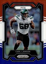 2023 Panini Prizm Red White & Blue Prizm- #231 Carl Lawson