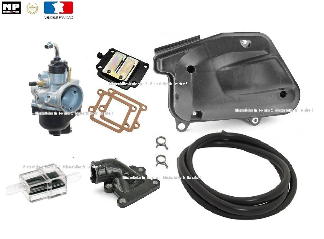 Carburateur complet Yamaha Bws 2004 - 2020 avec pipe d'admission et filtre à air de rechange
