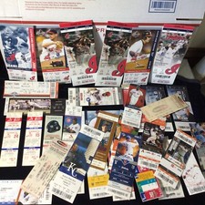 Home Runs, Wins, Saves Ticket Lot of 34 - HOFers, Stars, Future HOFers - Read