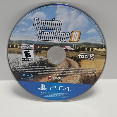 Farming Simulator 19 Sony PlayStation 4 Disc Only