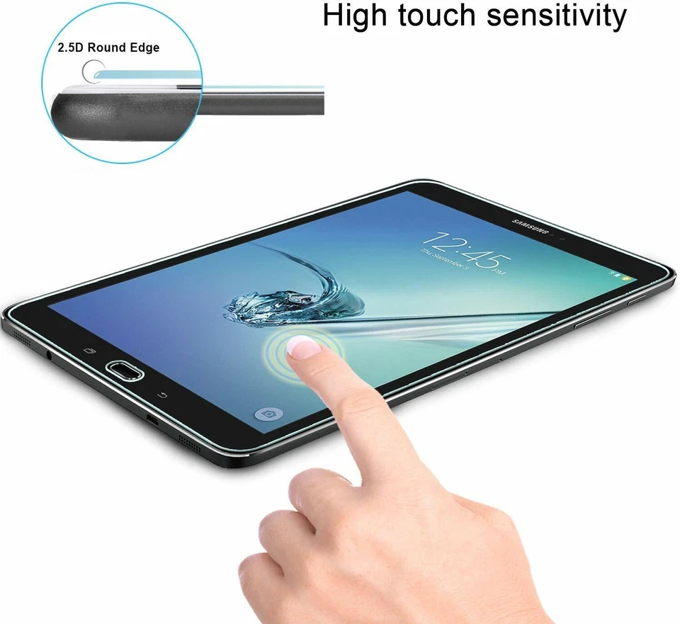 Tempered Glass Screen Protector  For Samsung Galaxy Tablet Tab S2 9.7 T810 T815 - Image 3 of 4