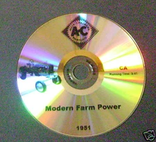 New Tractor Sales DVD for Allis Chalmers "CA" CA AGCO 1951