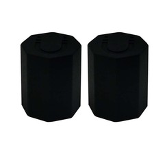 Premium 2Pc Silicone Magnetic Straw Cover Tight Seal Suitable for Tumbler Straws