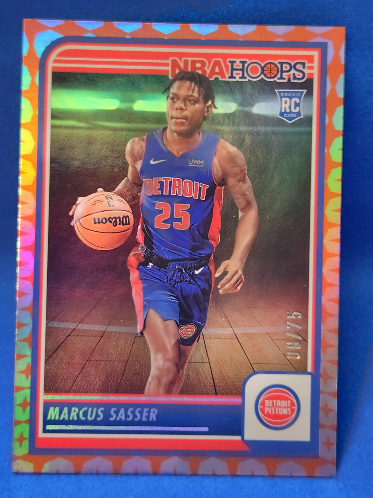 2023-24 Panini NBA Hoops - Rookies Gravity #260 Marcus Sasser /75 (RC)