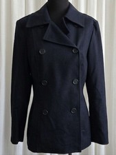 Classiques Entier Navy Double-Breasted Pea Coat