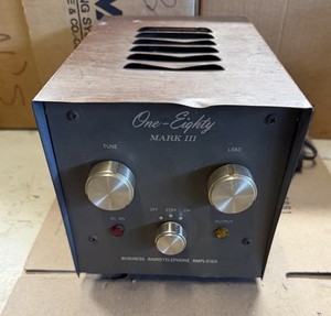 Rare Vintage Browning One-Eighty Mark III Amplifier For Parts/Repair