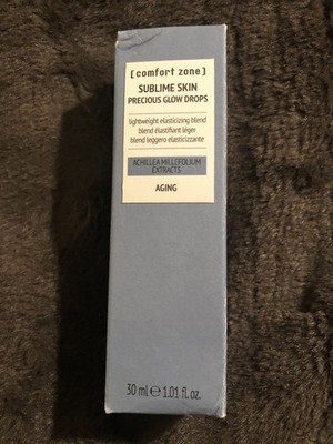 Comfort Zone SUBLIME SKIN PRECIOUS GLOW DROPS NEW/BOX 1.01 Fl Oz/30 Ml