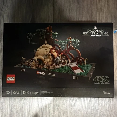 LEGO Star Wars Dagobah Jedi Training 75330 Set 1000 Pieces Yoda Luke R2-D2