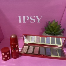 Est e Lauder Glam Limited Eyeshadow Pallete D  ombres .Blush Stick Rose Gold