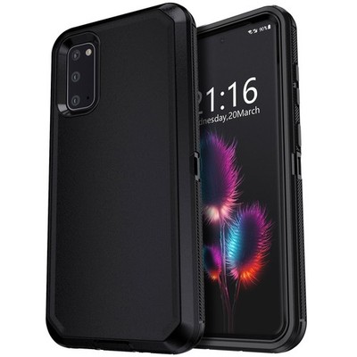 For Samsung Galaxy S25/S20/S10/S9/A56/S8/S10E Case Hard Cover Shockproof Black